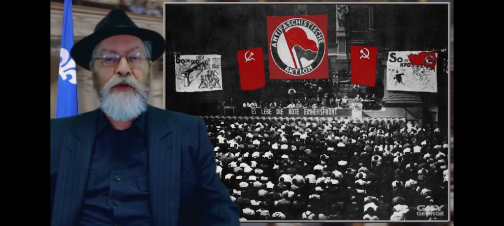 Des communistes antifas de Langevin en Europe jusqu’à l’université Concordia.&nbsp;(Vidéo)