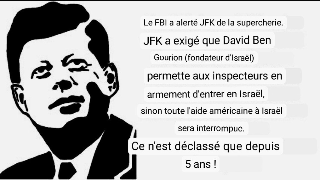 JFK : La Lettre & l&rsquo;Assassinat – Ben Gourion & le Nucléaire Israélien Exposé&nbsp;(Vidéo)